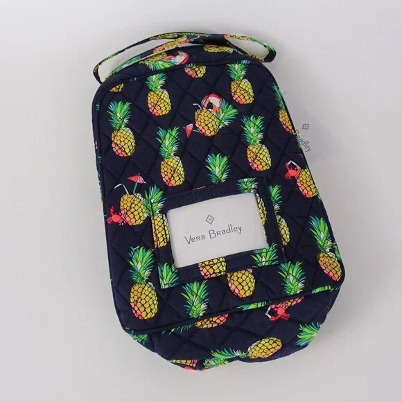 New Vera Bradley Lunch Bunch Bag Toucan Pineapple Tropical Print - Picture 5 of 7